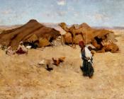 Arab Encampment Biskra - 威拉德·勒罗伊·梅特卡夫